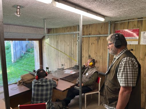 Prüfungsschießen Büchse auf den Rehbock
