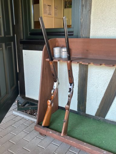 Flinten auf unserem Schießstand